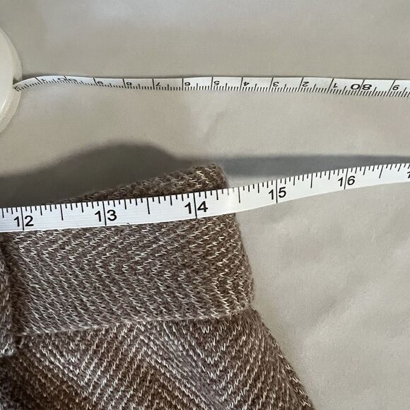 Amanda+chelsea Women's Bootcut Dress‎ Pant, Tan Herringbone, Size 4 - Picture 11 of 15